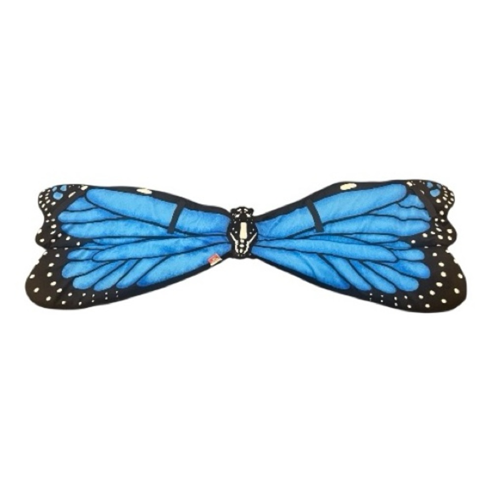 Blue Butterfly Wings Costume for Kids - Picture 3 of 3